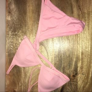 pink bikini