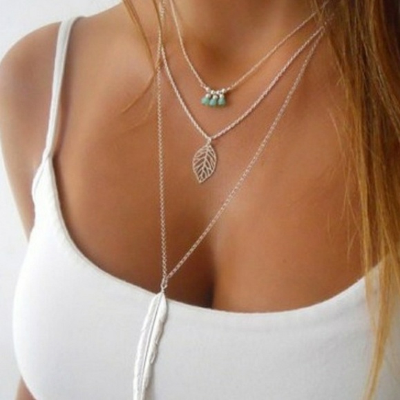 Jewelry - 🆕Feather Necklace🆕