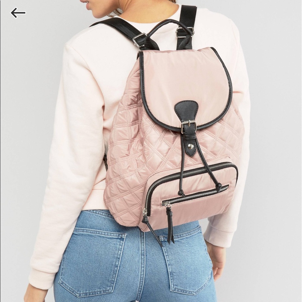 ASOS Quilted Backpack