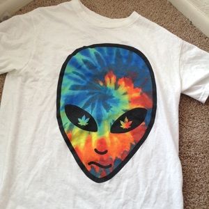 Alien Tie dye Shirt