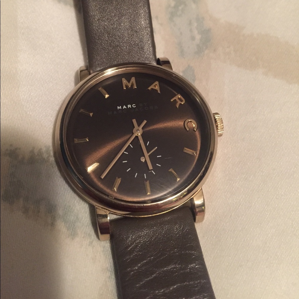 Marc by Marc Jacobs Leather Band Watch - Picture 3 of 4