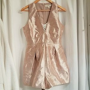 Lauren Conrad Rose Gold Romper