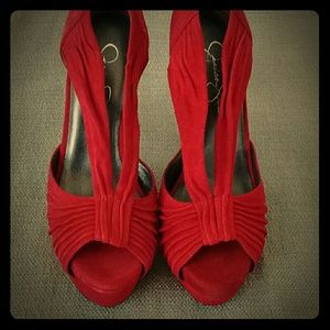 Jessica Simpson Red Stilletto