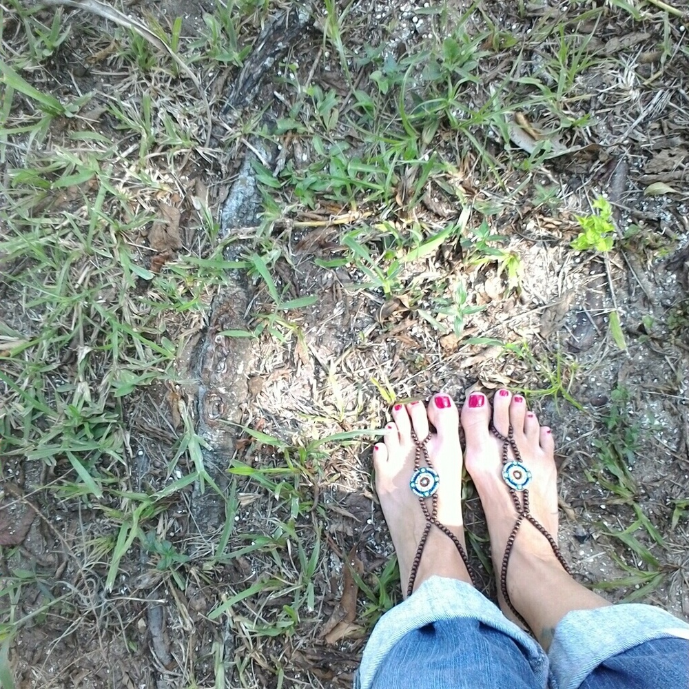 🌻Boho Barefoot Sandals🌻