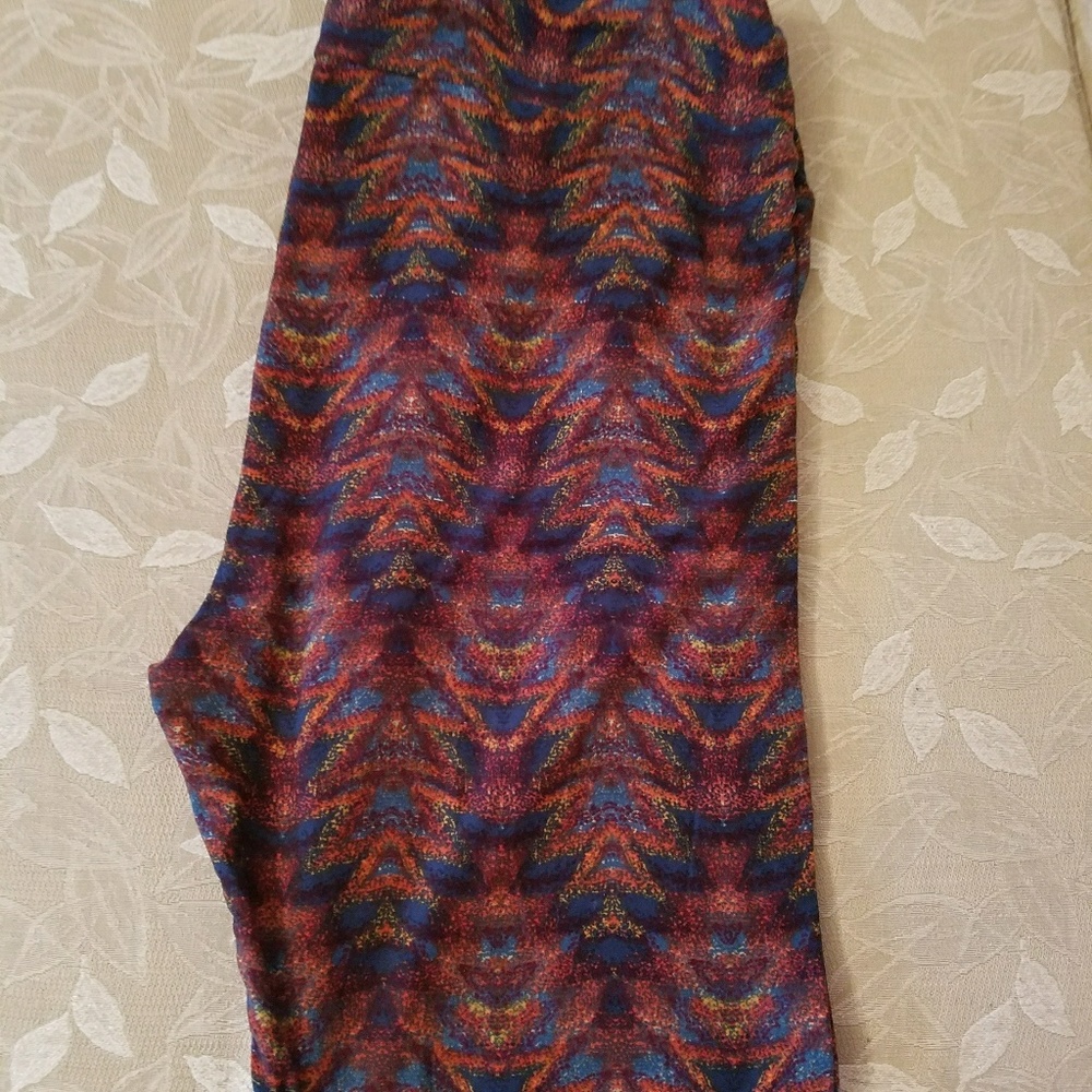 LulaRoe TC Leggings Stained Glass