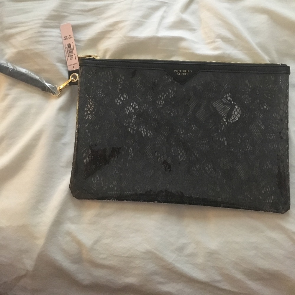 Victoria Secret beach lace clutch