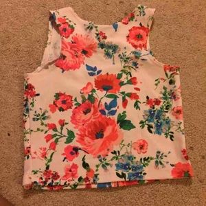Floral Crop Top