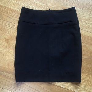 Un Deux Trois Girls Black Pencil Skirt