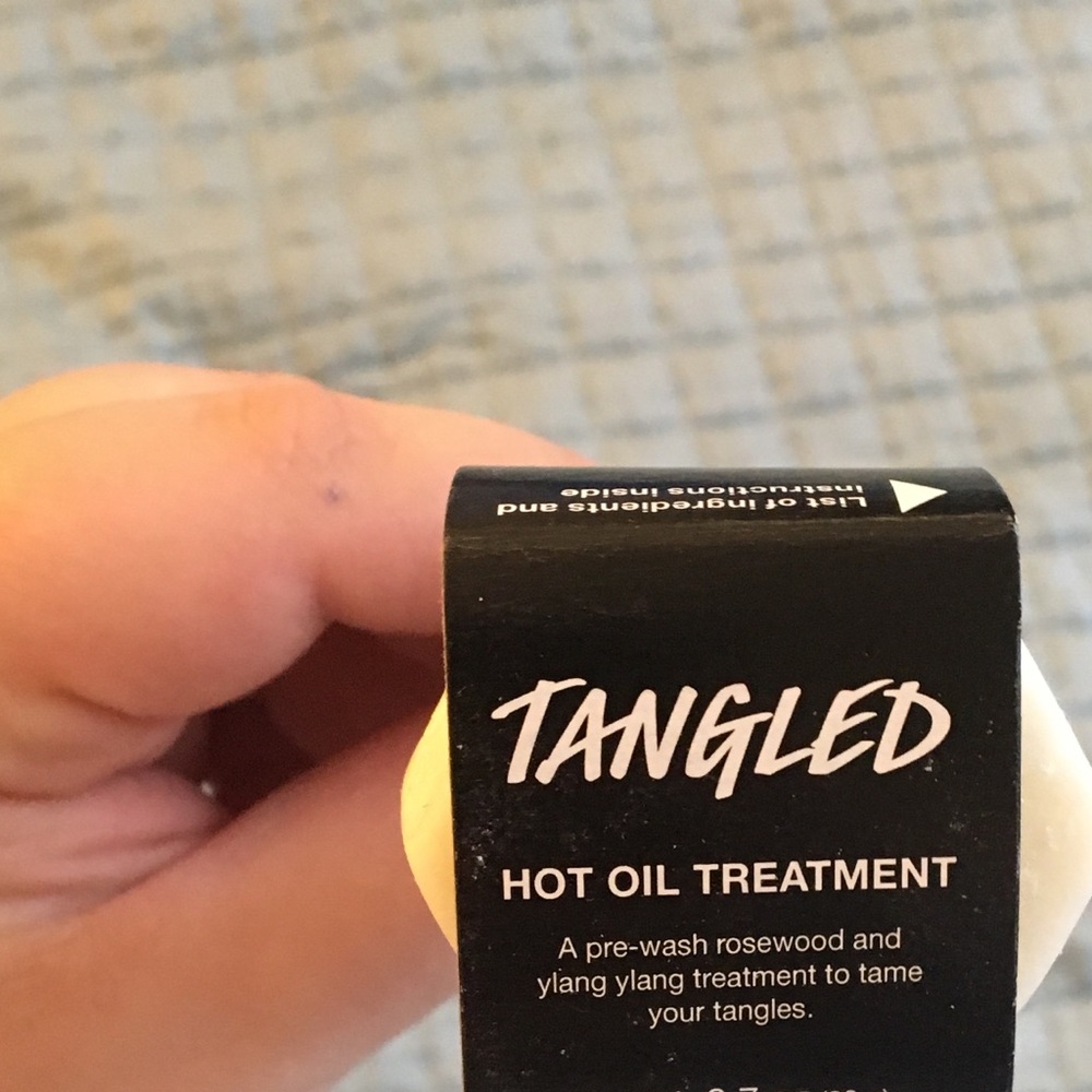 Lush hot hair treatment