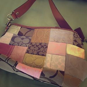 Over the shoulder path work coach bag