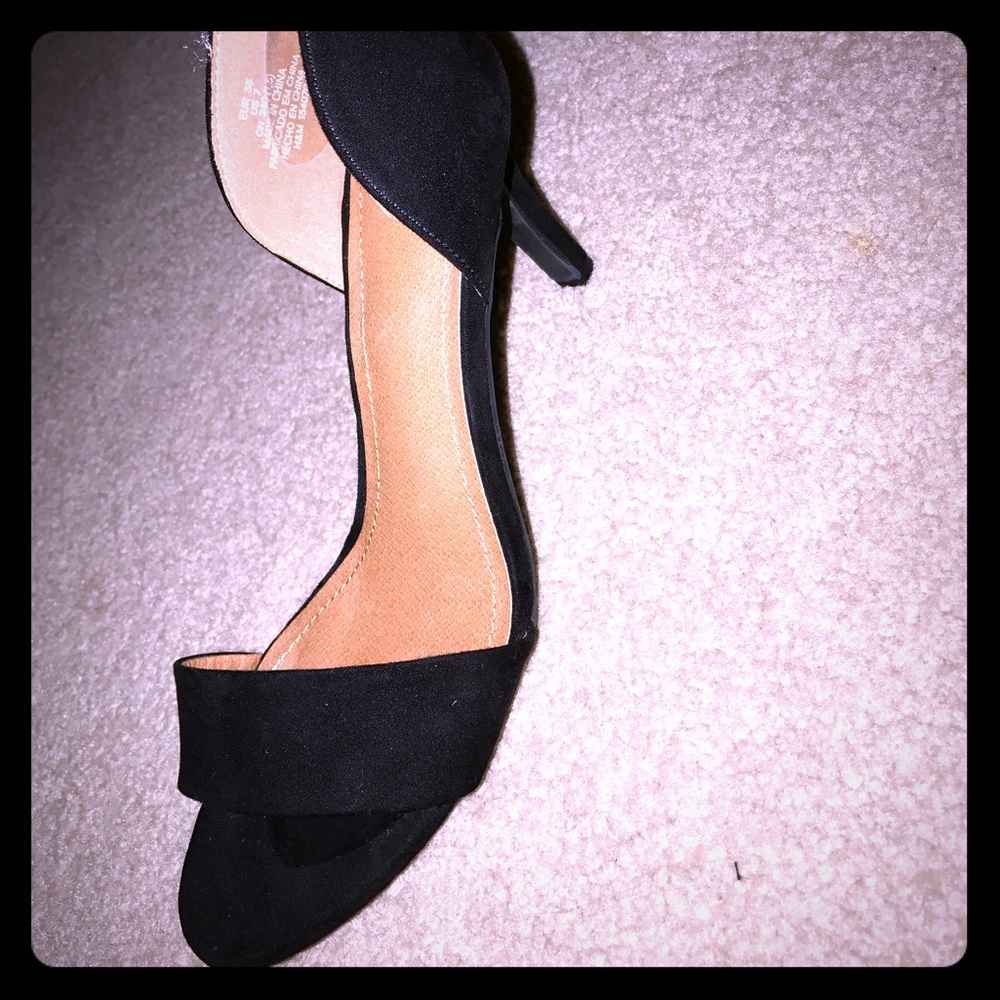 H&M suede sandals- worn once size 7 but run big