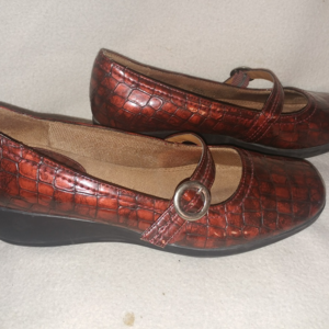 Women's life stride Denise Burgundy Mary Jane 7.5