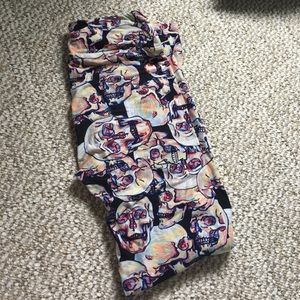 Lularoe skull leggings *unicorn*