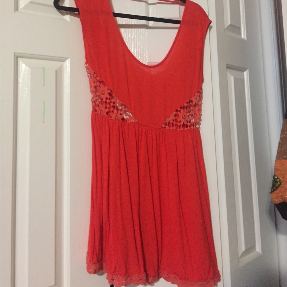 Cutout open back dress