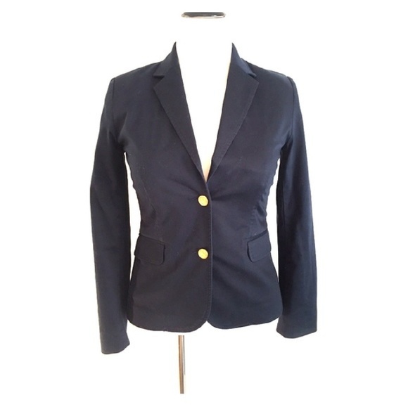 Navy Tommy Hilfiger Blazer with Gold Buttons - Picture 1 of 2