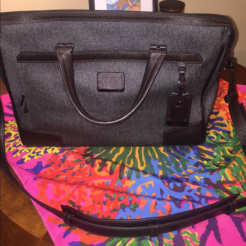 Tumi briefcase