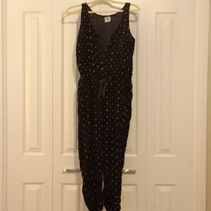 Anthropologie black casual jumpsuit