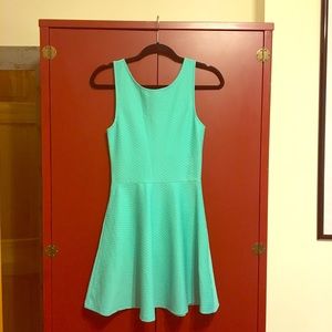 Mint green dress