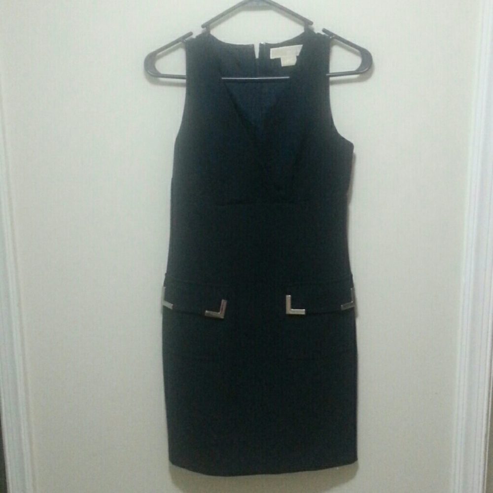 Michael Kors dress in navy blue size 2p.