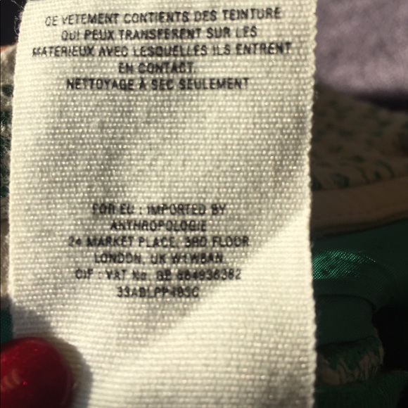 Anthropologie Cartonnier cream/Kelly lace shorts - Picture 10 of 16