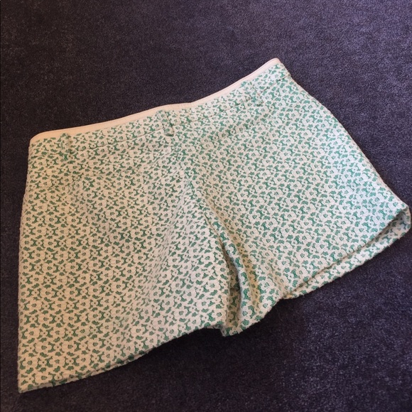 Anthropologie Cartonnier cream/Kelly lace shorts - Picture 5 of 16