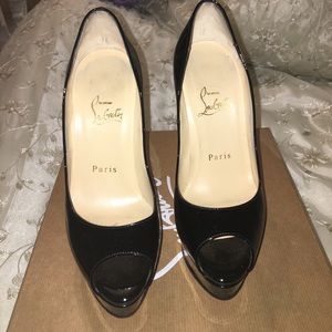 LADY PEEP CHRISTIAN LOUBOUTIN % AUTHENTIC LADY PEEP CHRISTIAN LOUBOUTIN % AUTHENTIC