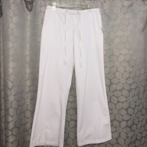 Lot of 3 White Landau Scrub Pants (EUC!)