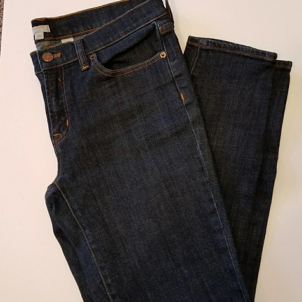 J. Crew dark wash jeans