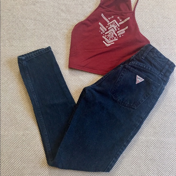 Brandy Melville Denim - Vintage Guess slim Mom jeans