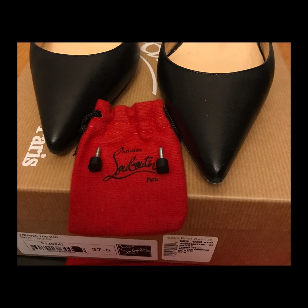 Christian Louboutin TIRANA 100M MARY JANES. - Picture 6 of 6