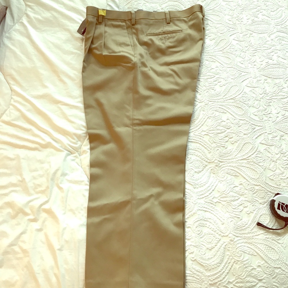 Dockers classic fit. Pleat front dress pants