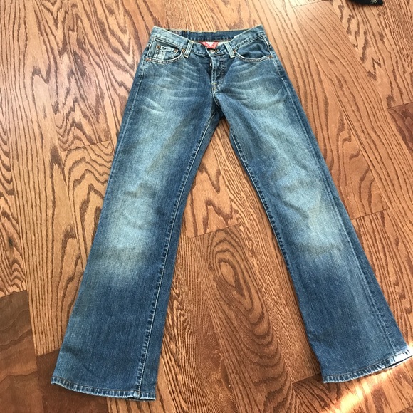 Long Inseam! Lucky Brand flare cut jeans - Picture 2 of 6