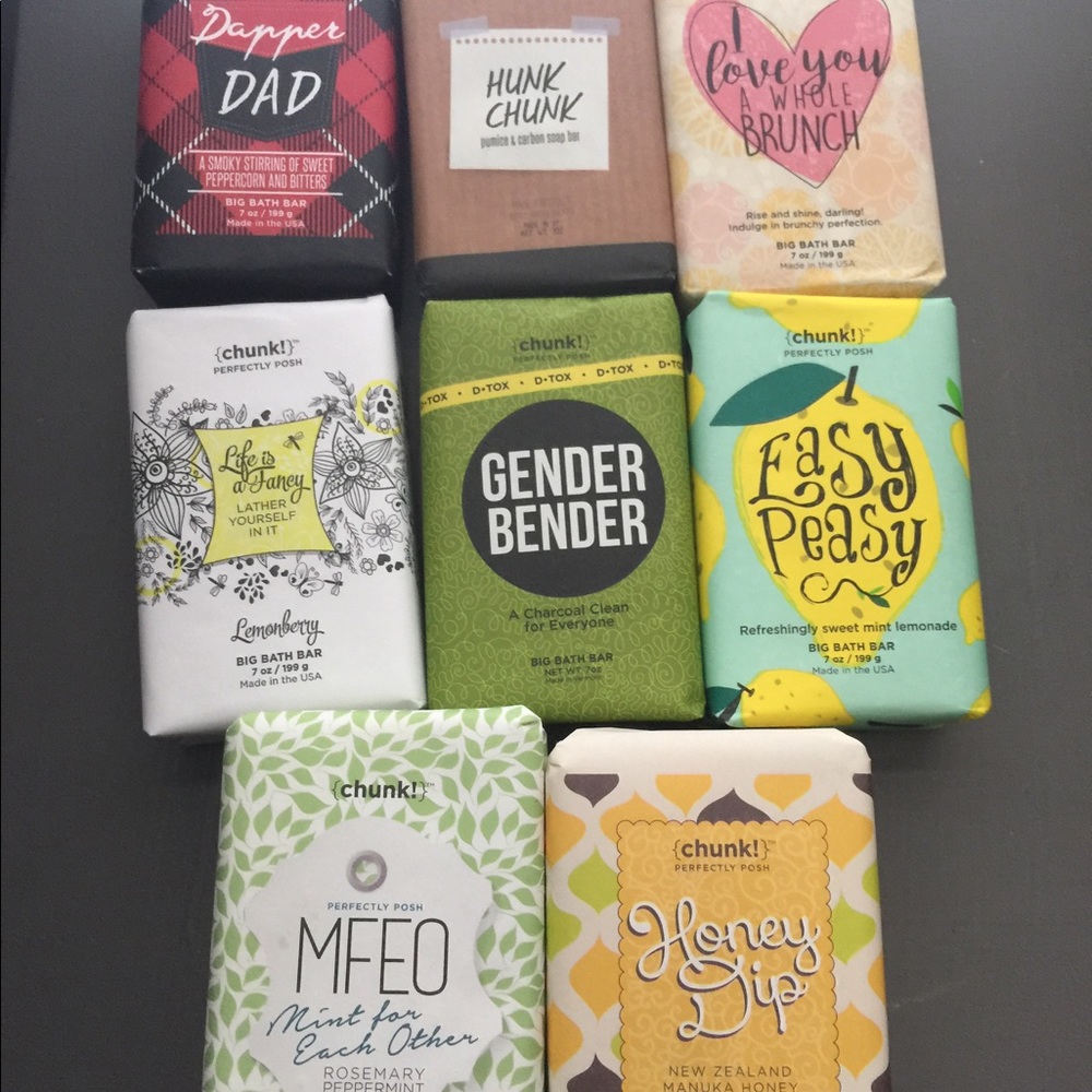 Perfectly Posh Chunk bars