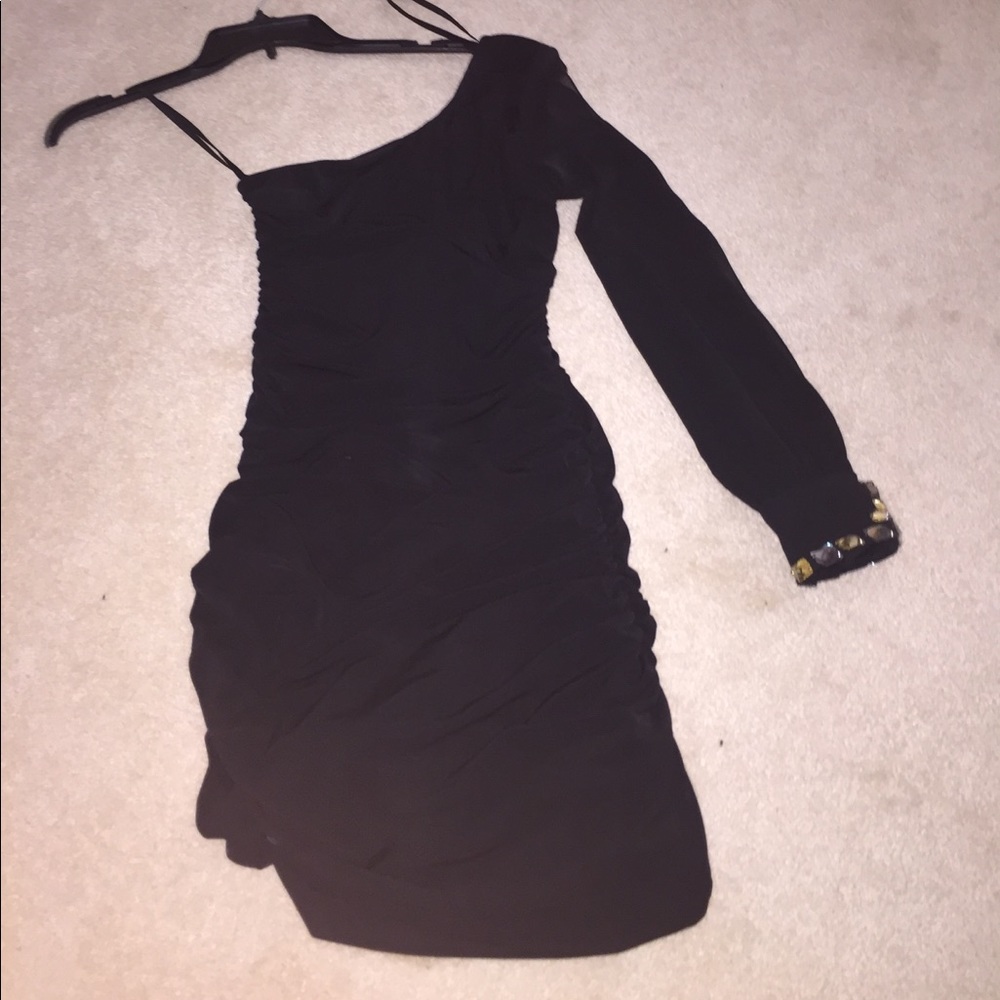 Black formal dress