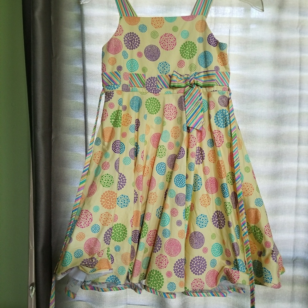 Girls polka dot dress