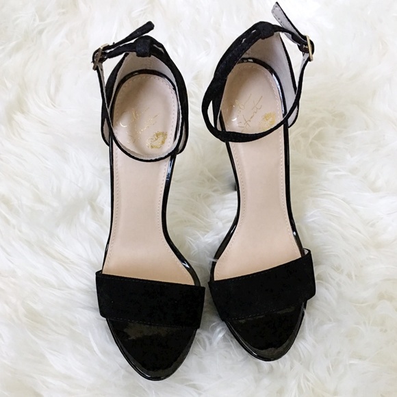 • FINAL PRICE • NWOB Black Sandal Heels - Picture 2 of 4
