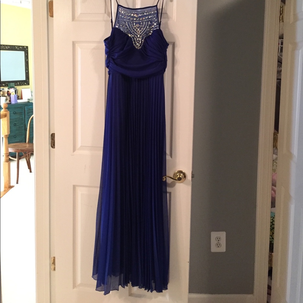 Navy blue dress
