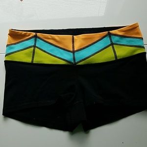 Lululemon Reversible Spandex Shorts