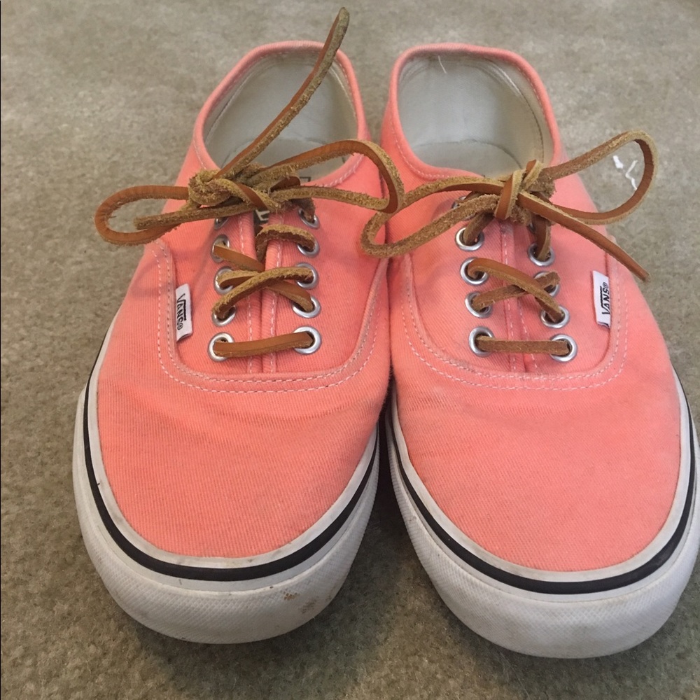 coral vans!