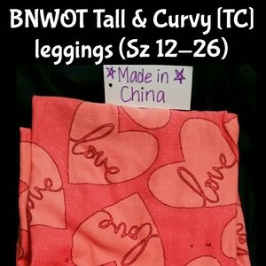 BNWOT LuLaRoe TC [Sz 12-26] Leggings CROSS POSTED