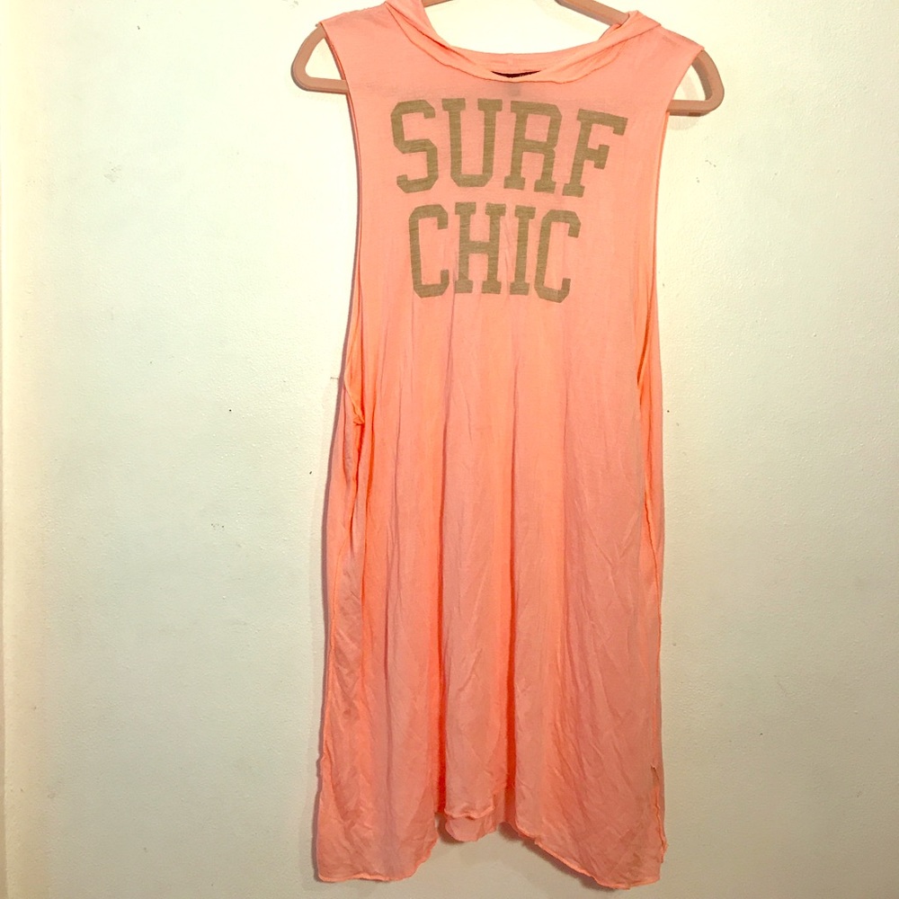 Victoria's Secret surf chic hoodie mini dress