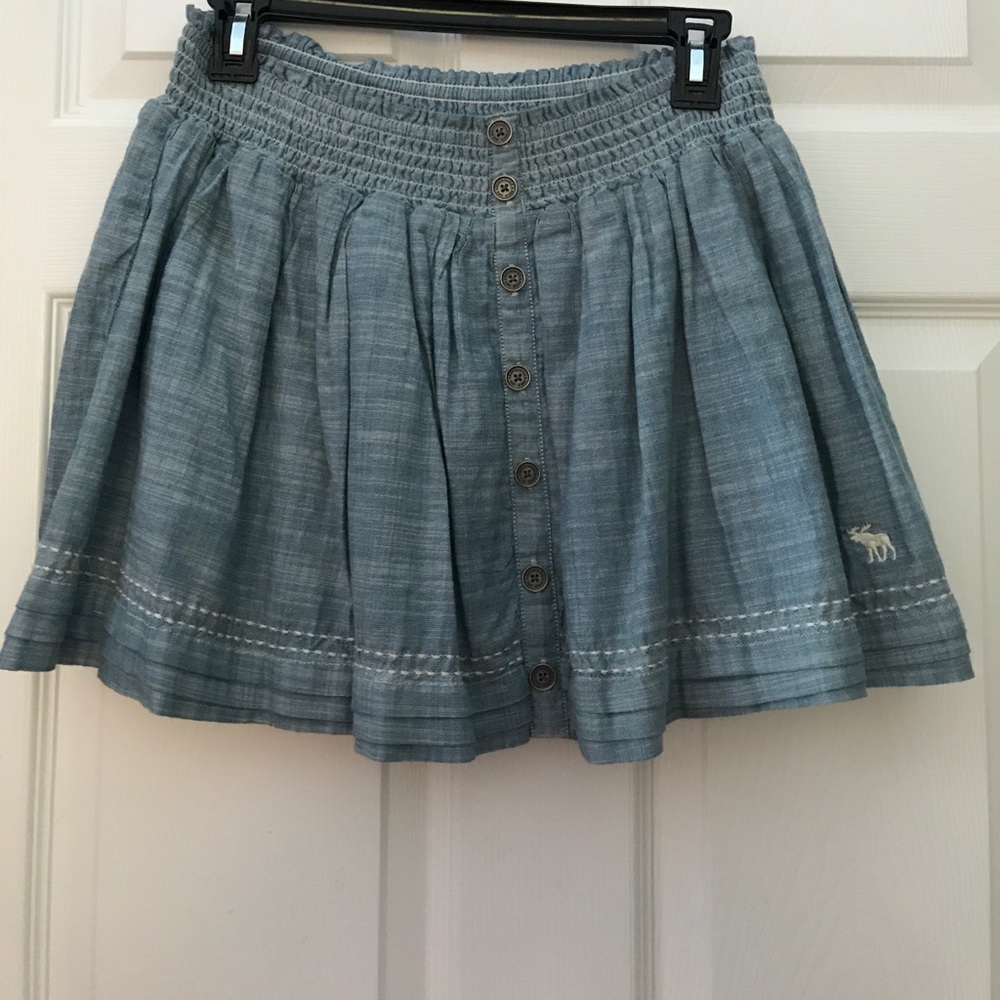 Denim Mini Skirt