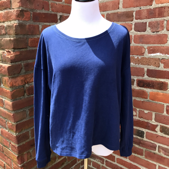 Victoria's Secret Tops - Victoria's secret Blue long-sleeve Shirt size S