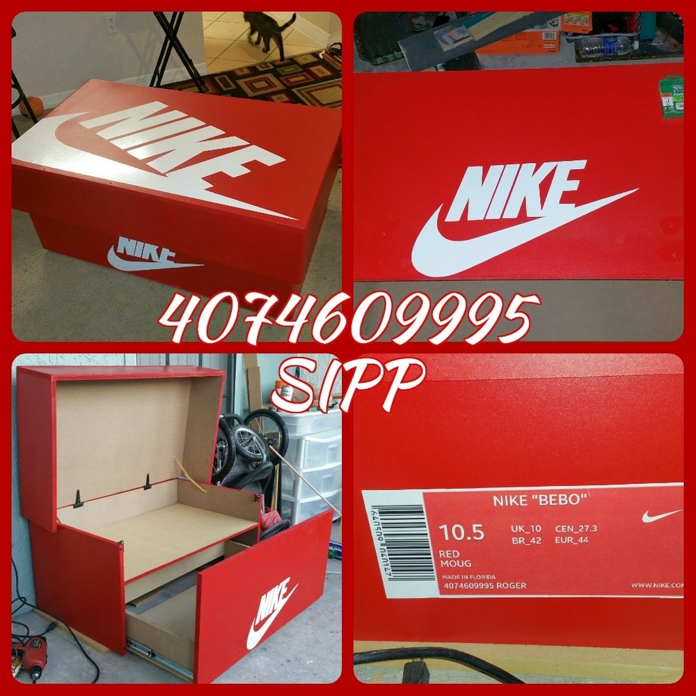 Mega shoe storage box