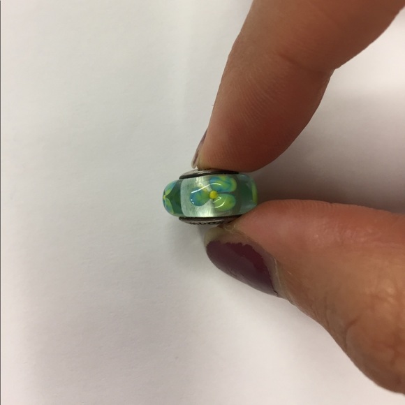 TWO PANDORA GLASS BEADS. Two for $20!!!! - Picture 2 of 3