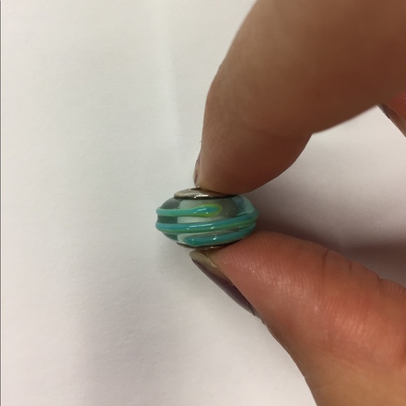 TWO PANDORA GLASS BEADS. Two for $20!!!! - Picture 3 of 3