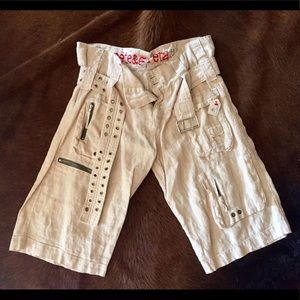 Pete and Greta by JWLA Cargo Linen Shorts