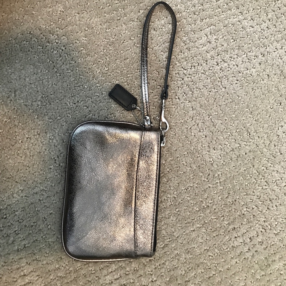 Coach Metallic Wristlet - Picture 3 of 4