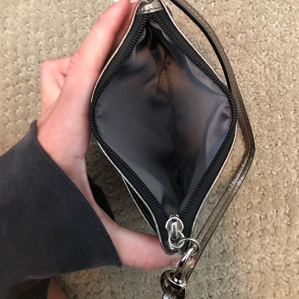 Coach Metallic Wristlet - Picture 4 of 4