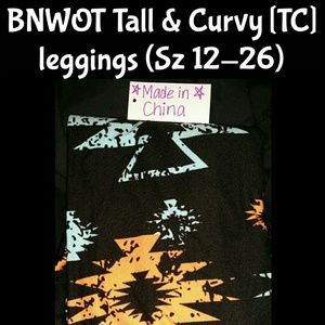 BNWOT LuLaRoe TC [Sz 12-26] Leggings CROSS POSTED